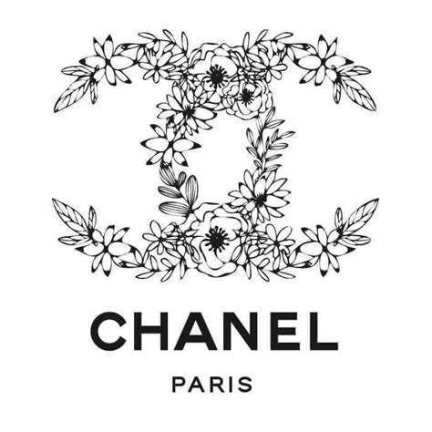 chanel floreal logo|Chanel logo sign.